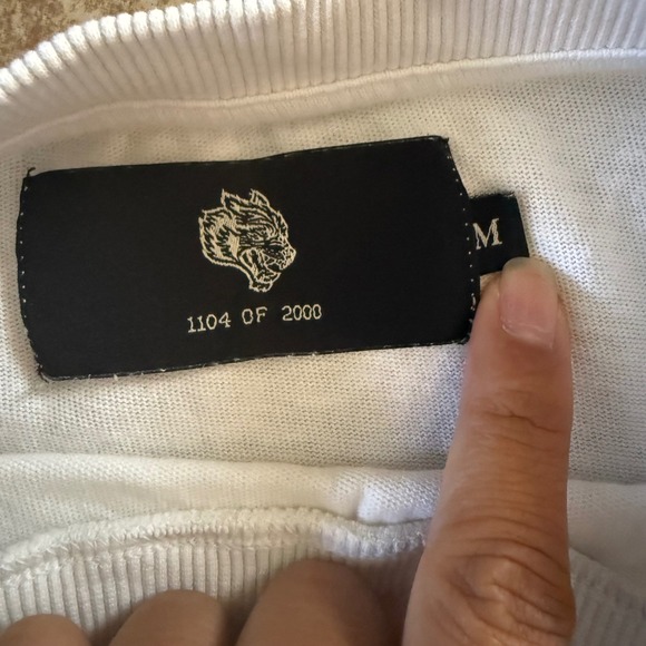 Darc Sport Wolves Club Shirt Mens White Short Sleeve Bodybuilding Club Medium - Picture 7 of 10